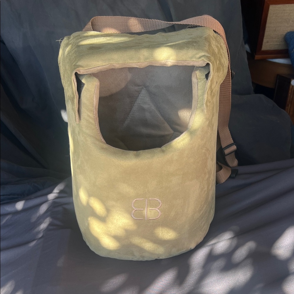 Green Pet Carrier Backpack